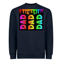 Navy lgbt dad tumbler Heavyweight Sweatshirt - HRA Design Shop