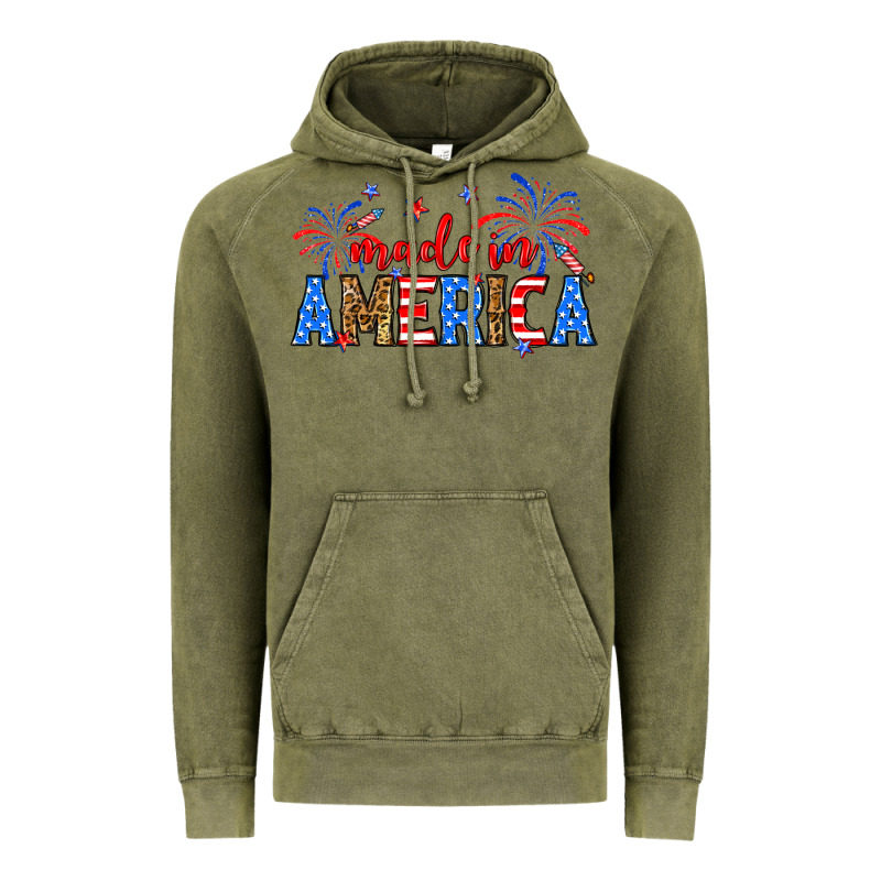 Made In America Vintage Hoodie by Neo Western | Teevron