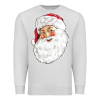 Dove Grey Santa Premium Sweatshirt - NancyCooperArtShop