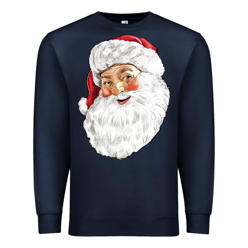 Santa Premium Sweatshirt by NancyCooperArtShop | Teevron