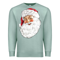 Seafoam Santa Premium Sweatshirt - NancyCooperArtShop
