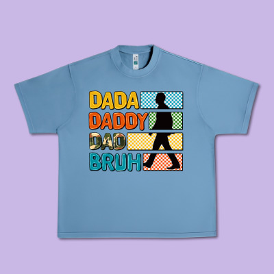 Dada Daddy Dad Bruh Urban Heavy Tee Designed By Adodesignshop