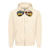 Sandshell bus driver american sunglasses Zipper Hoodie - Jasminsmagicworld
