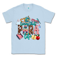 Dusty Blue living that  para  life Classic Tee - AdoDesignShop