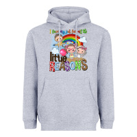 Heather Grey i love my job for all the little reasons Heavyweight Hoodie - NancyCooperArtShop