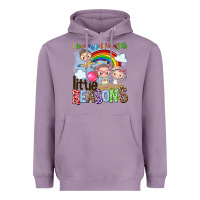 Lavender i love my job for all the little reasons Heavyweight Hoodie - NancyCooperArtShop