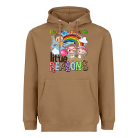 Toasted Coconut i love my job for all the little reasons Heavyweight Hoodie - NancyCooperArtShop
