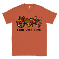 Copper peace love rodeo Classic Tee - JahusDesignShop