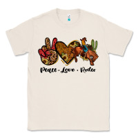 Natural peace love rodeo Classic Tee - JahusDesignShop