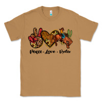 Toasted Coconut peace love rodeo Classic Tee - JahusDesignShop