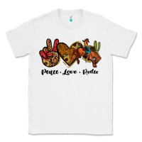 White peace love rodeo Classic Tee - JahusDesignShop