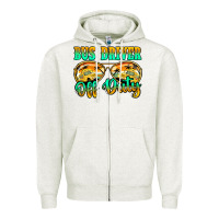 Oatmeal Heather bus driver off duty Zipper Hoodie - Jasminsmagicworld