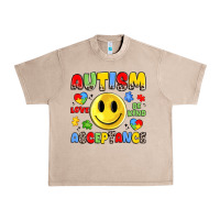 French Oak autism acceptance Urban Heavy Tee - JahusDesignShop