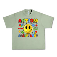 Oil Green autism acceptance Urban Heavy Tee - JahusDesignShop