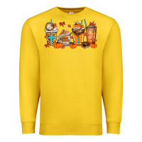 Lemon give thanks coffee cups Premium Sweatshirt - MaliasSmallBusiness