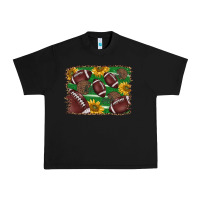 Black American football background Urban Heavy Tee - BarkalooDesign