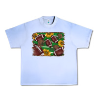 Grape Ice American football background Urban Heavy Tee - BarkalooDesign
