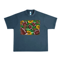 Midnight Navy American football background Urban Heavy Tee - BarkalooDesign