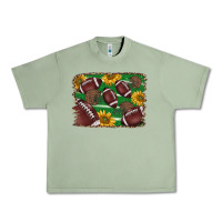 Oil Green American football background Urban Heavy Tee - BarkalooDesign