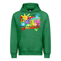 Emerald Autism accept understand love Urban Hoodie - NancyCooperArtShop