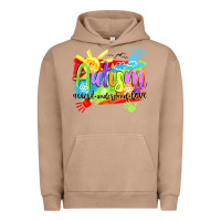 Pigment Burro Autism accept understand love Urban Hoodie - NancyCooperArtShop