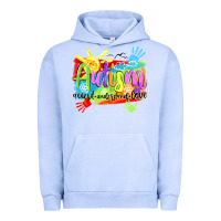 Pigment Grape Ice Autism accept understand love Urban Hoodie - NancyCooperArtShop