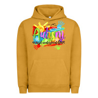 Pigment Peanut Butter Autism accept understand love Urban Hoodie - NancyCooperArtShop