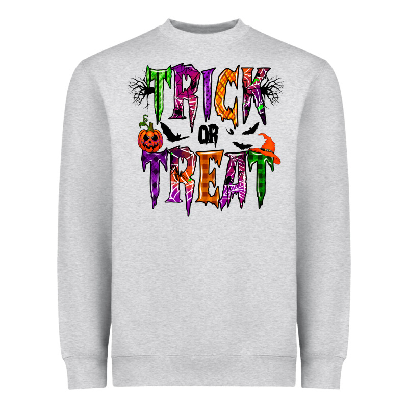 Trick Or Treat Heavyweight Sweatshirt by RacoonDesign | Teevron
