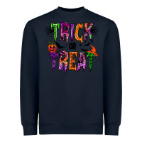 Navy trick or treat Heavyweight Sweatshirt - RacoonDesign