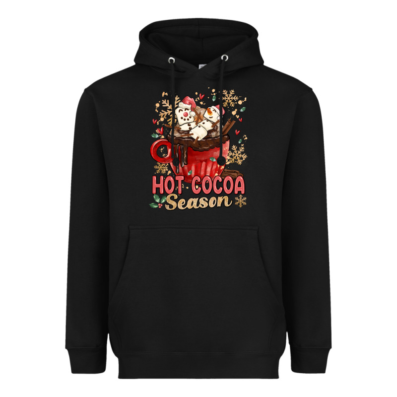 Hot Cocoa Season Heavyweight Hoodie by MaliasSmallBusiness | Teevron