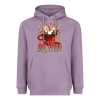 Lavender hot cocoa season Heavyweight Hoodie - MaliasSmallBusiness