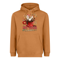 Meerkat hot cocoa season Heavyweight Hoodie - MaliasSmallBusiness