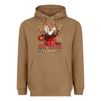 Toasted Coconut hot cocoa season Heavyweight Hoodie - MaliasSmallBusiness