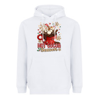 White hot cocoa season Heavyweight Hoodie - MaliasSmallBusiness