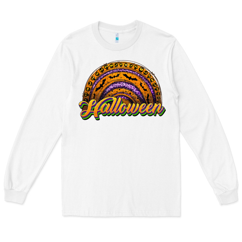 Halloween Rainbow Long Sleeve Tee by JahusDesignShop | Teevron