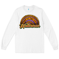 White halloween rainbow Long Sleeve Tee - JahusDesignShop