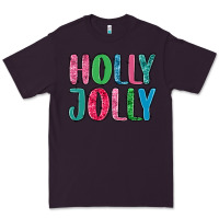 Plum holly jolly Premium Tee - MaliasSmallBusiness
