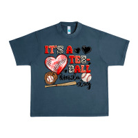 Midnight Navy it's a tee ball kinda day Urban Heavy Tee - JahusDesignShop