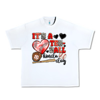 White it's a tee ball kinda day Urban Heavy Tee - JahusDesignShop