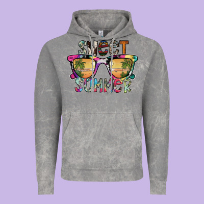 Sweet Summer Vintage Hoodie Designed By Sublimationcraftshop