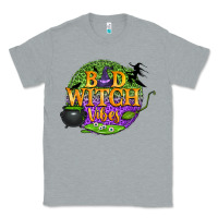 Heather Grey bad witch vibes Classic Tee - BundleAndBundleShop