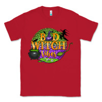 Red bad witch vibes Classic Tee - BundleAndBundleShop