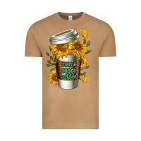 Vintage Camel Mama Needs Coffee Cup Vintage Tee - FaDigitalArtStudio