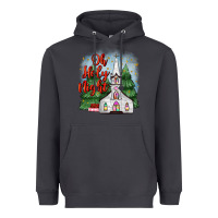 Smoke christmas church oh holy night Heavyweight Hoodie - MaliasSmallBusiness