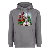 Storm christmas church oh holy night Heavyweight Hoodie - MaliasSmallBusiness
