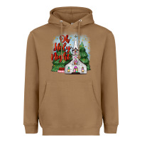 Toasted Coconut christmas church oh holy night Heavyweight Hoodie - MaliasSmallBusiness
