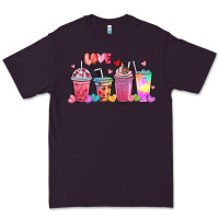 Plum love coffee cups Premium Tee - MaliasSmallBusiness