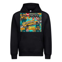 Black school bus Urban Hoodie - texasbilliewilder