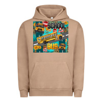 Pigment Burro school bus Urban Hoodie - texasbilliewilder