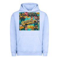 Pigment Grape Ice school bus Urban Hoodie - texasbilliewilder